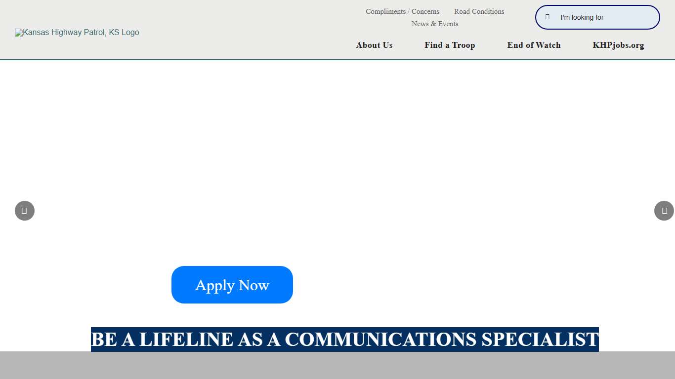 Home Kansas Highway Patrol, KS Kansas Highway Patrol, KS Official Website